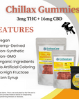 Chillax | Full Spectrum Low Dose THC + CBD Gummies