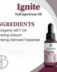 Ignite | Full Spectrum CBD + CBDV + THCV Oil