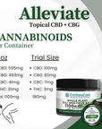 Alleviate | CBD + CBG Topical