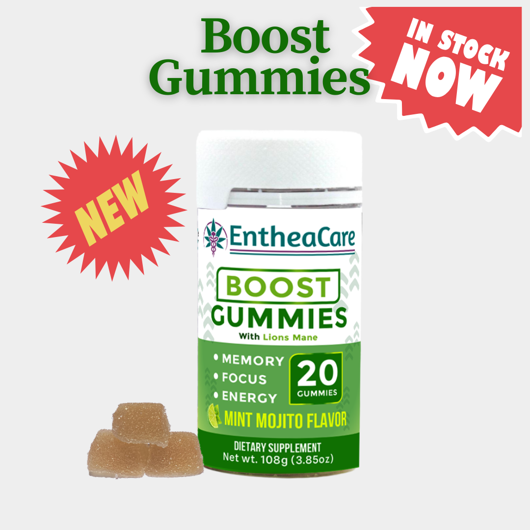 Boost Gummies Energy, Focus, & Memory EntheaCare