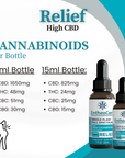 Relief | Whole Plant Full Spectrum High CBD Oil