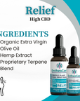 Relief | Whole Plant Full Spectrum High CBD Oil