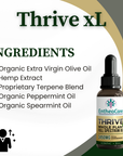 Thrive xL by Gilbert Brown | 3450mg Whole Plant Full Spectrum CBD Oil
