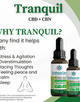 Tranquil | Whole Plant Full Spectrum CBD + CBN Oil