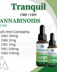 Tranquil | Whole Plant Full Spectrum CBD + CBN Oil