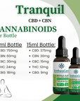 Tranquil | Whole Plant Full Spectrum CBD + CBN Oil