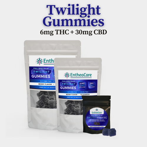 Twilight Gummies | THC + CBD Gummies for Sleep