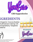 YoniEase | Whole Plant Full Spectrum CBD Suppositories
