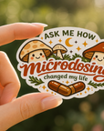 Microdosing Sticker
