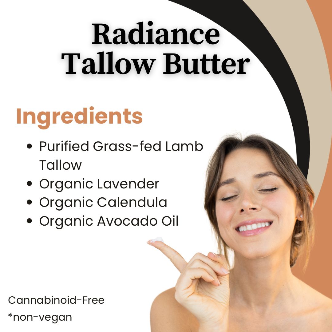 Radiance | Tallow Butter Skin Cream with Lavender and Calendula