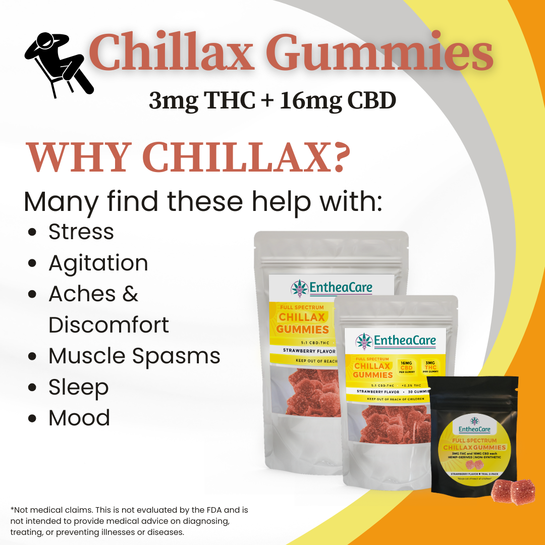 Chillax | Full Spectrum Low Dose THC + CBD Gummies