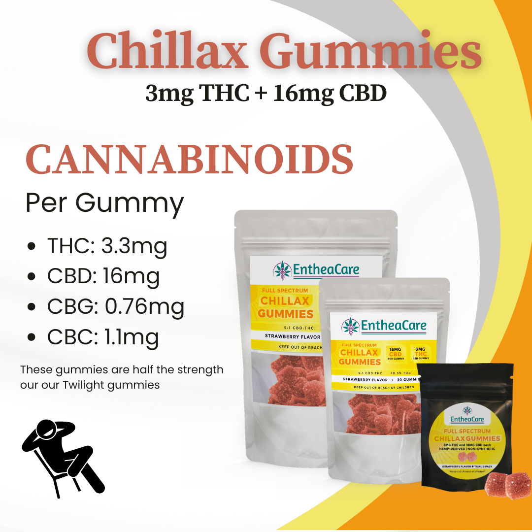 Chillax | Full Spectrum Low Dose THC + CBD Gummies