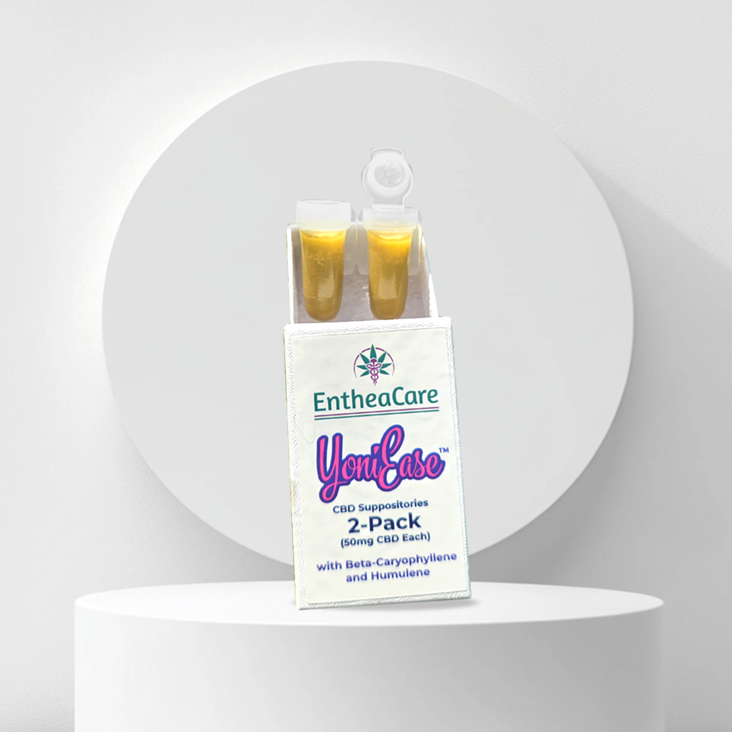 YoniEase | Whole Plant Full Spectrum CBD Suppositories