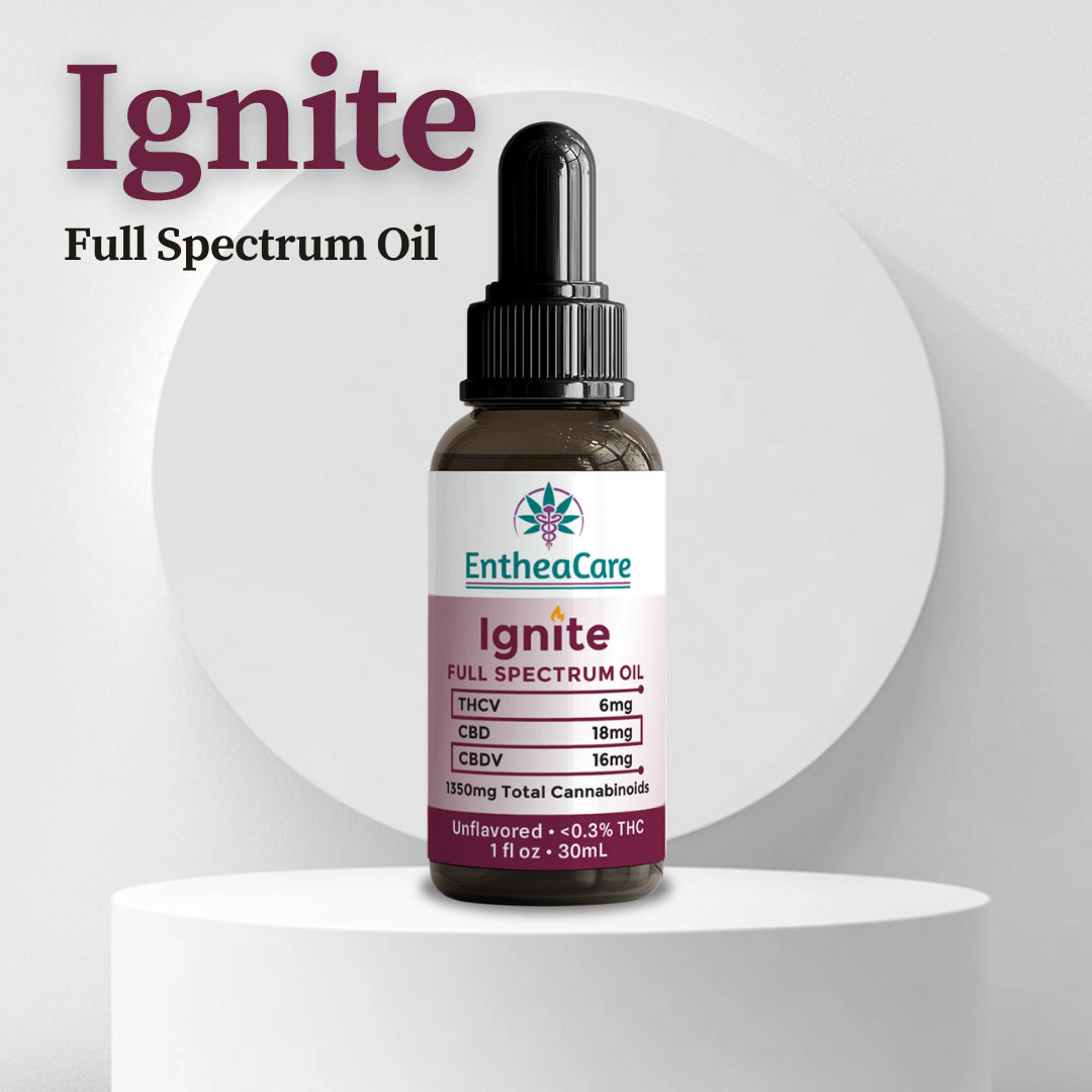 Ignite | Full Spectrum CBD + CBDV + THCV Oil – EntheaCare
