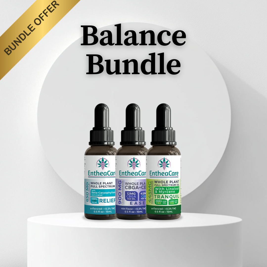 Cbd Balança Balance Bundle | CBD Oil Trio – EntheaCare