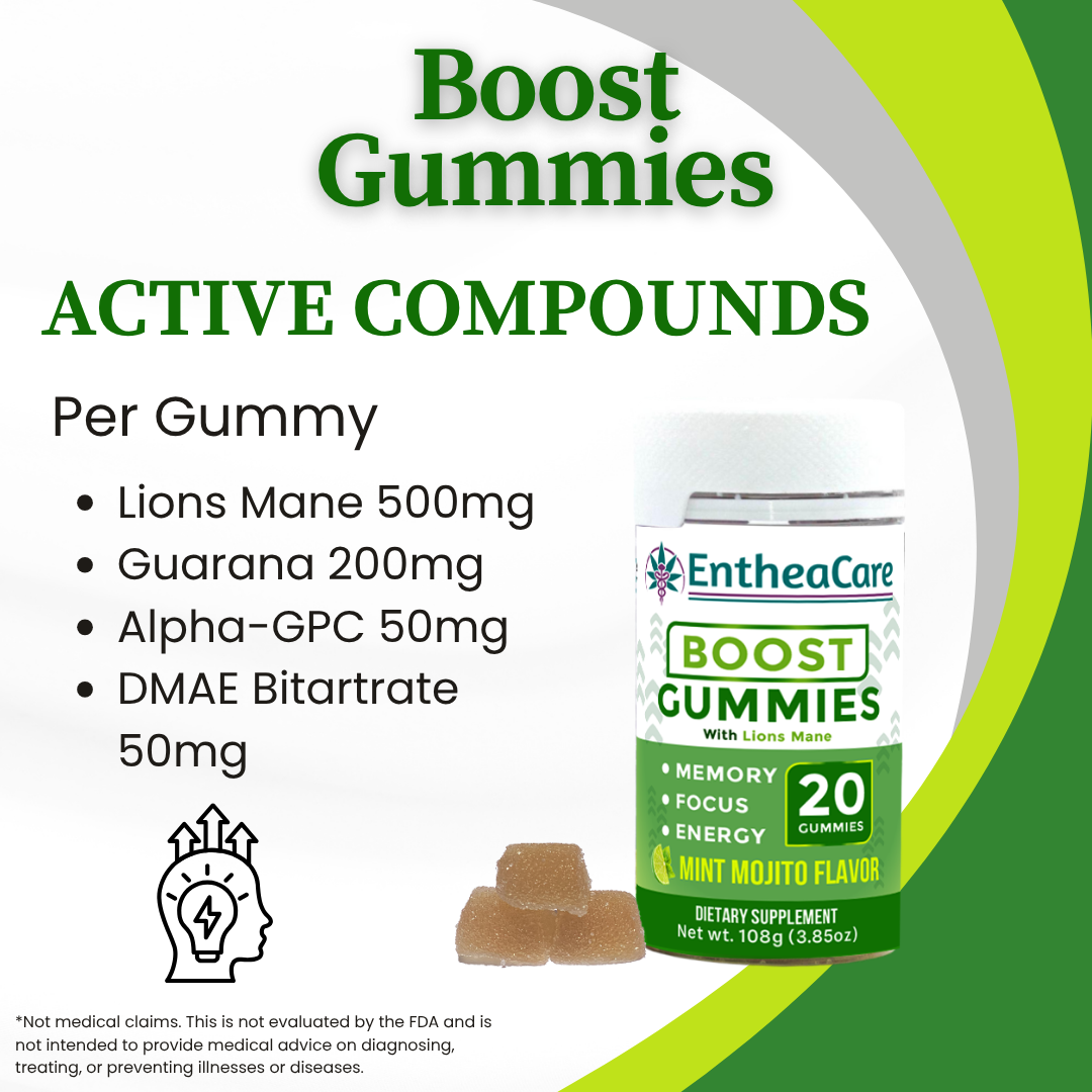 Boost Gummies | Energy, Focus, &amp; Memory