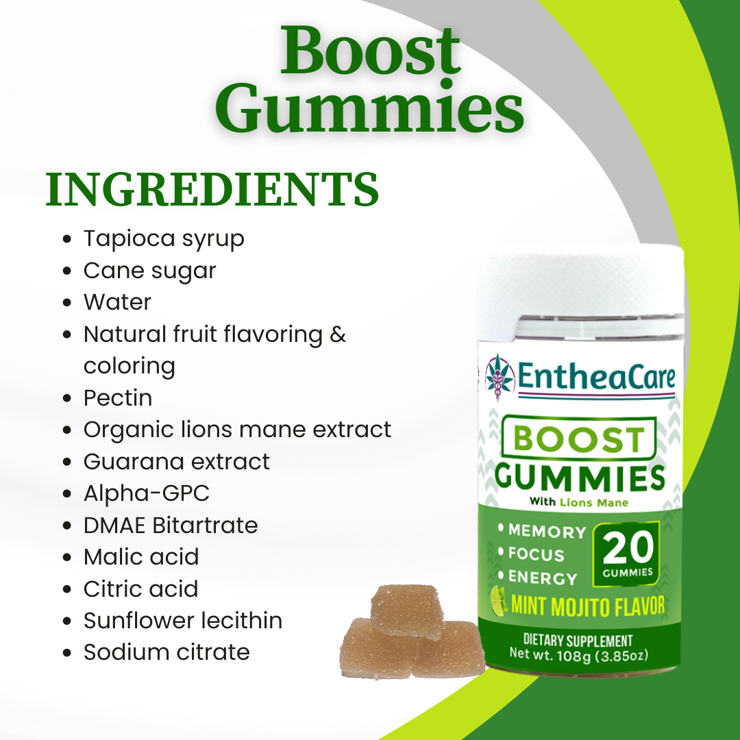 Boost Gummies | Energy, Focus, &amp; Memory