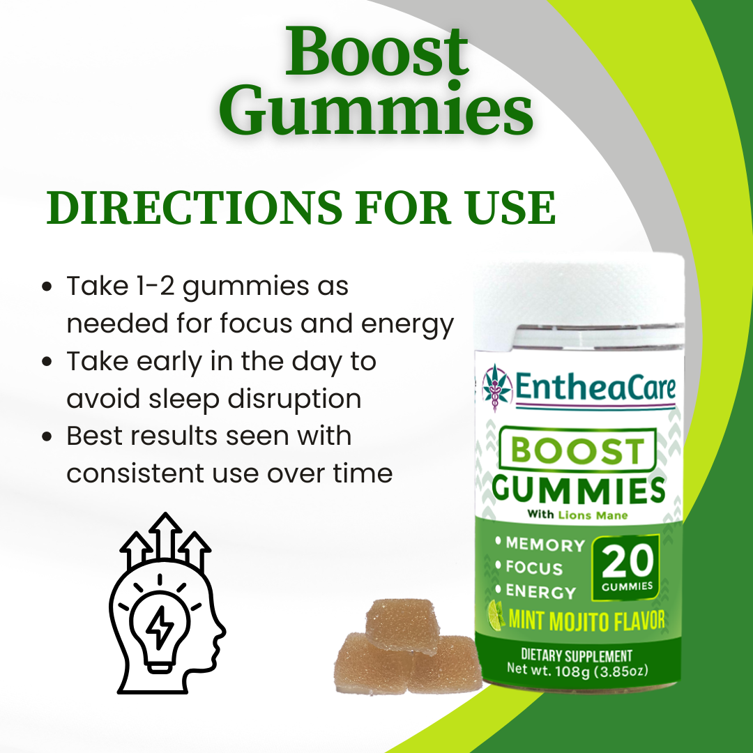 Boost Gummies | Energy, Focus, &amp; Memory