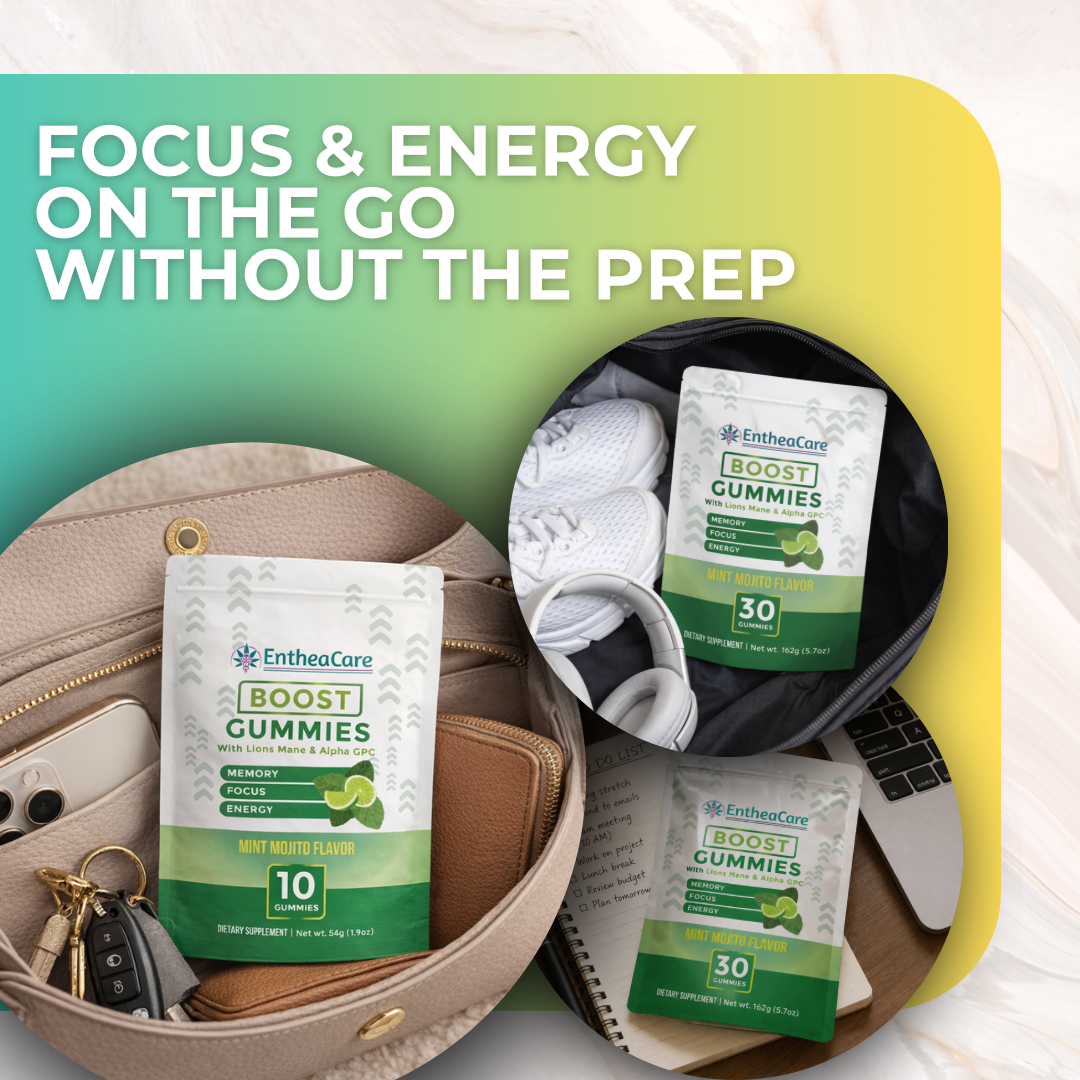 Boost Gummies | Energy, Focus, &amp; Memory