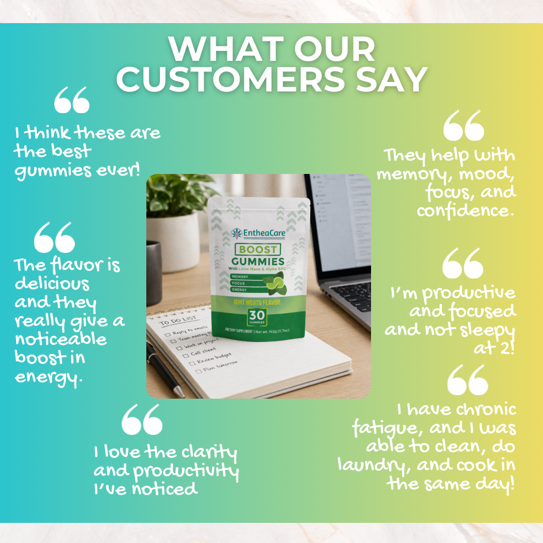 Boost Gummies | Energy, Focus, &amp; Memory