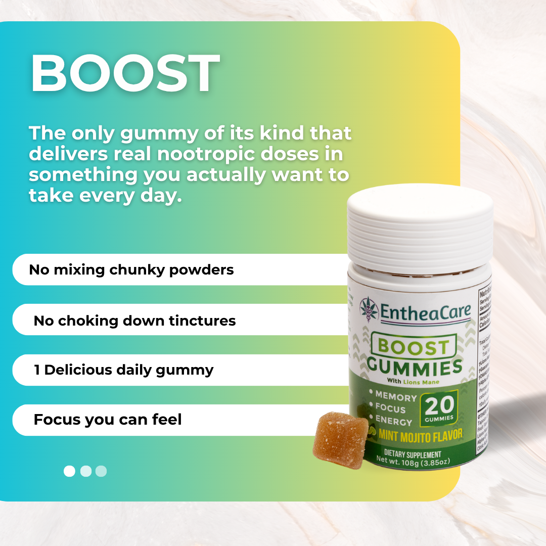 Boost Gummies | Energy, Focus, &amp; Memory