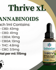 Thrive xL | 3450mg Whole Plant Full Spectrum CBD Oil