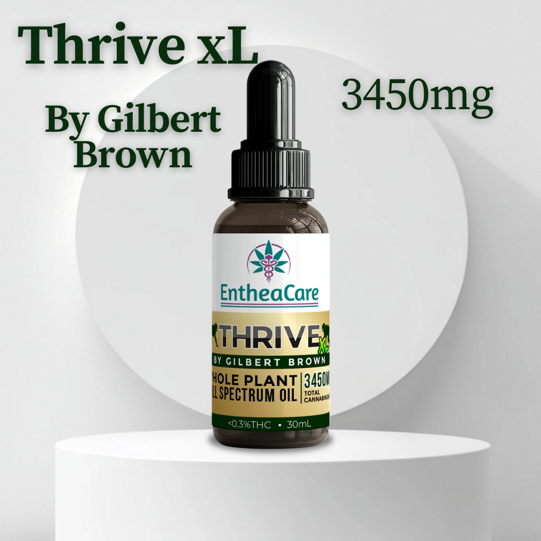 Thrive xL by Gilbert Brown | 3450mg Whole Plant Full Spectrum CBD Oil